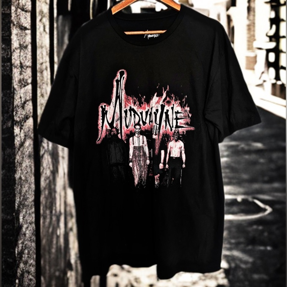 🖤 Mudvayne Band Graphic Tee 🔥 Y2K Style Band Merch 2025 XL